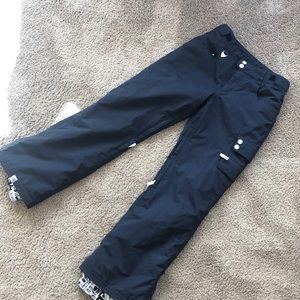 ROXY 10,000 black ski snowboard snow pants size S
